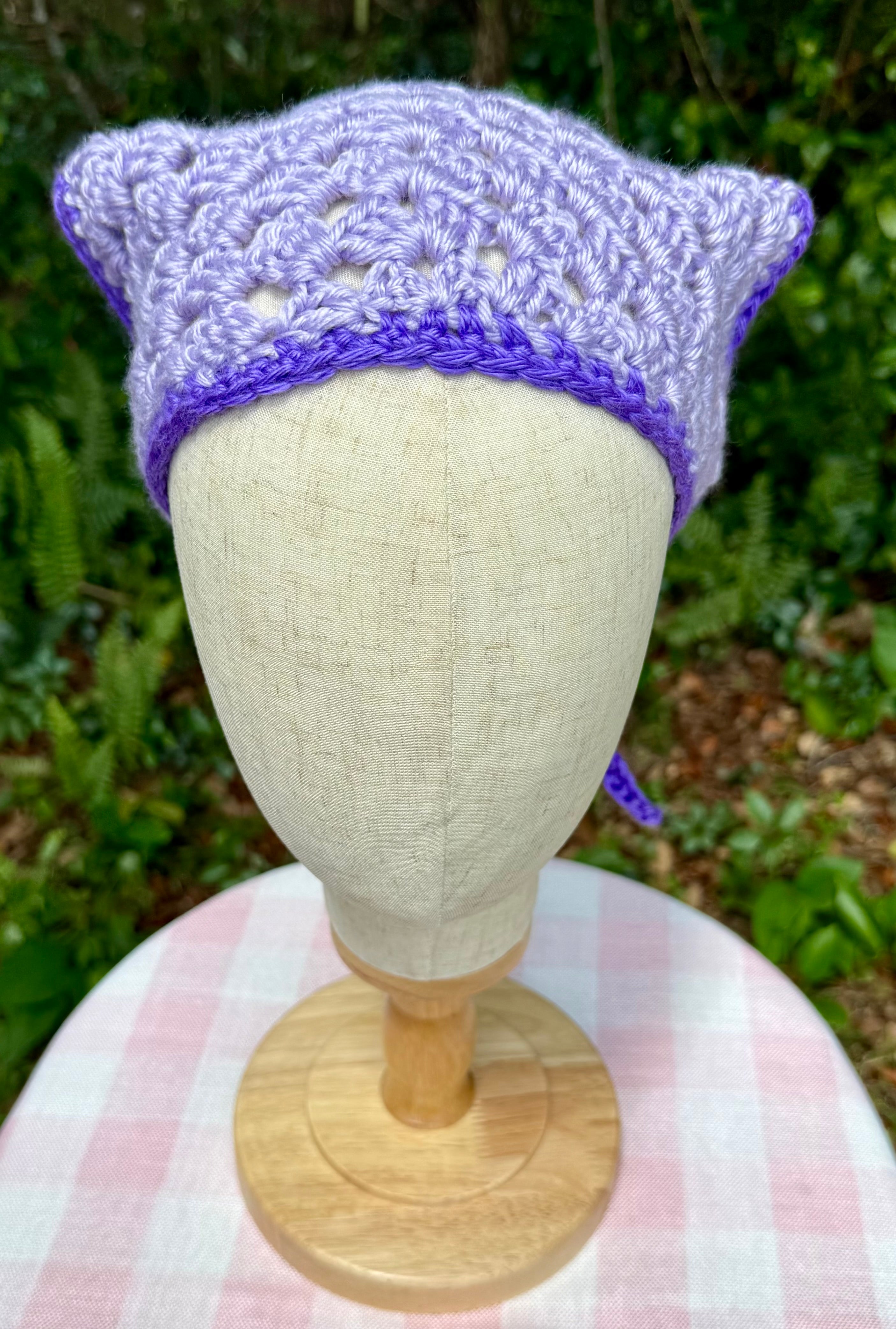 Purple Bandana