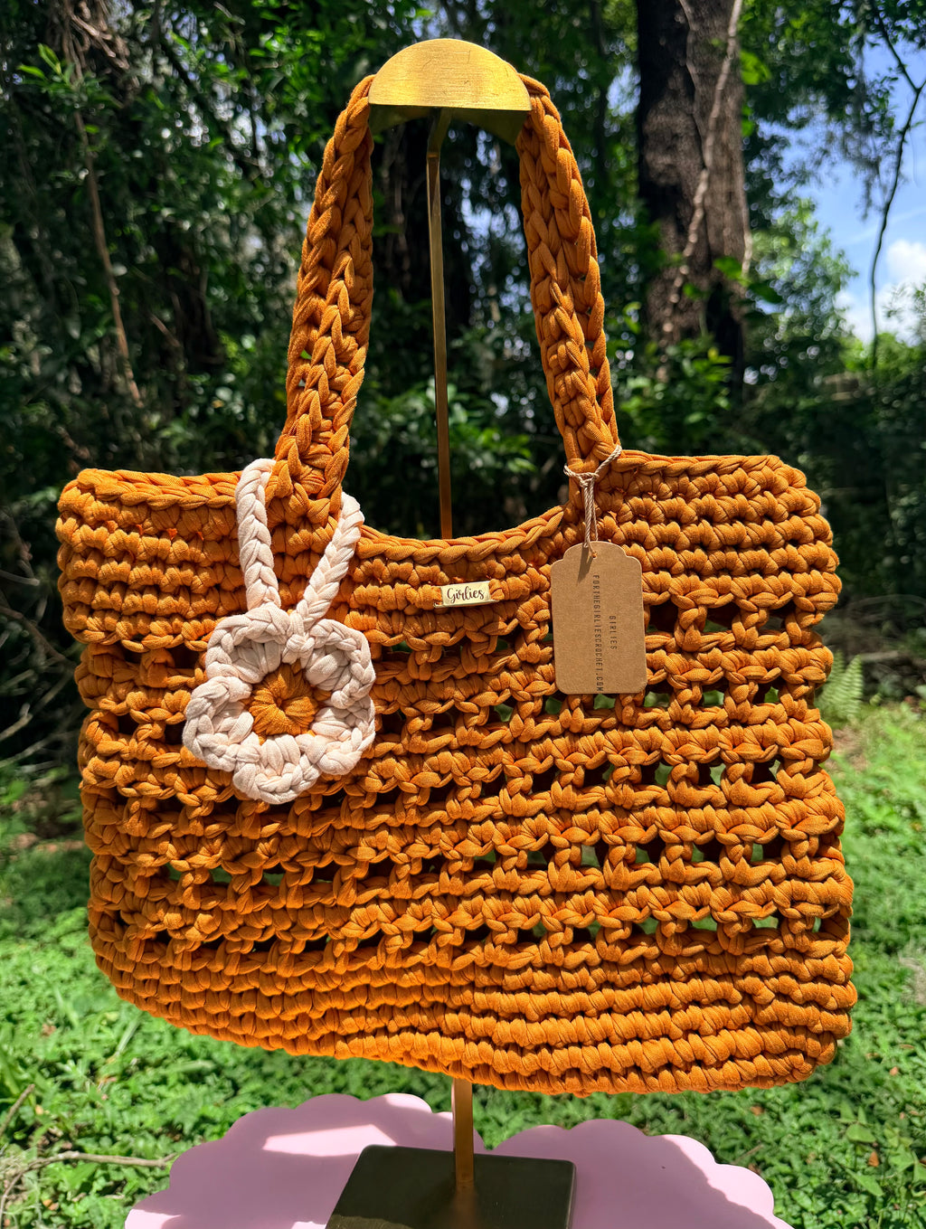 Golden Market Tote