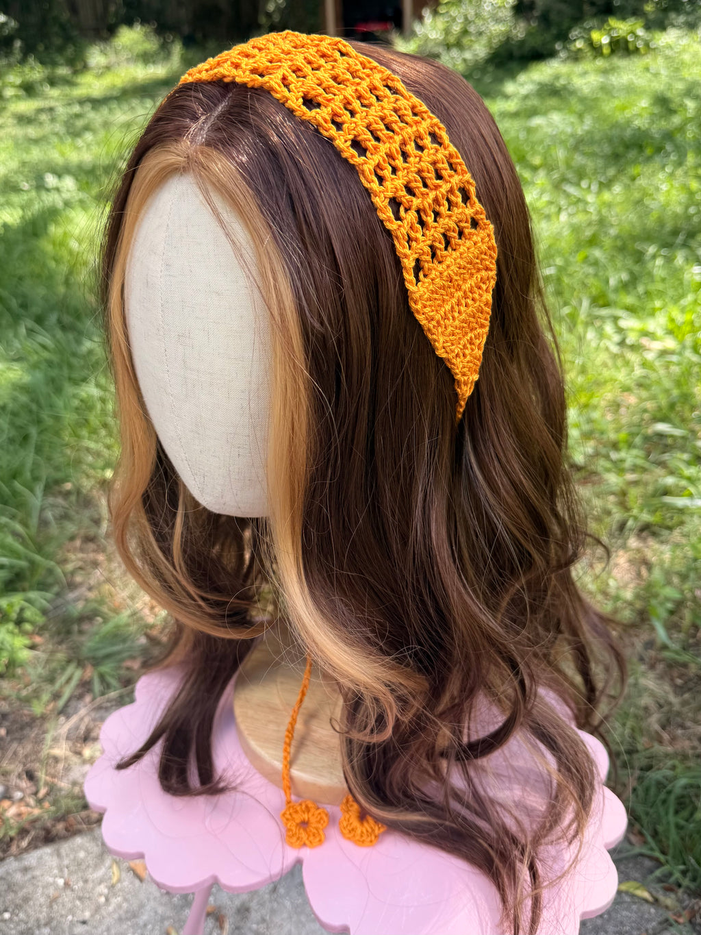 Golden Mesh Headband