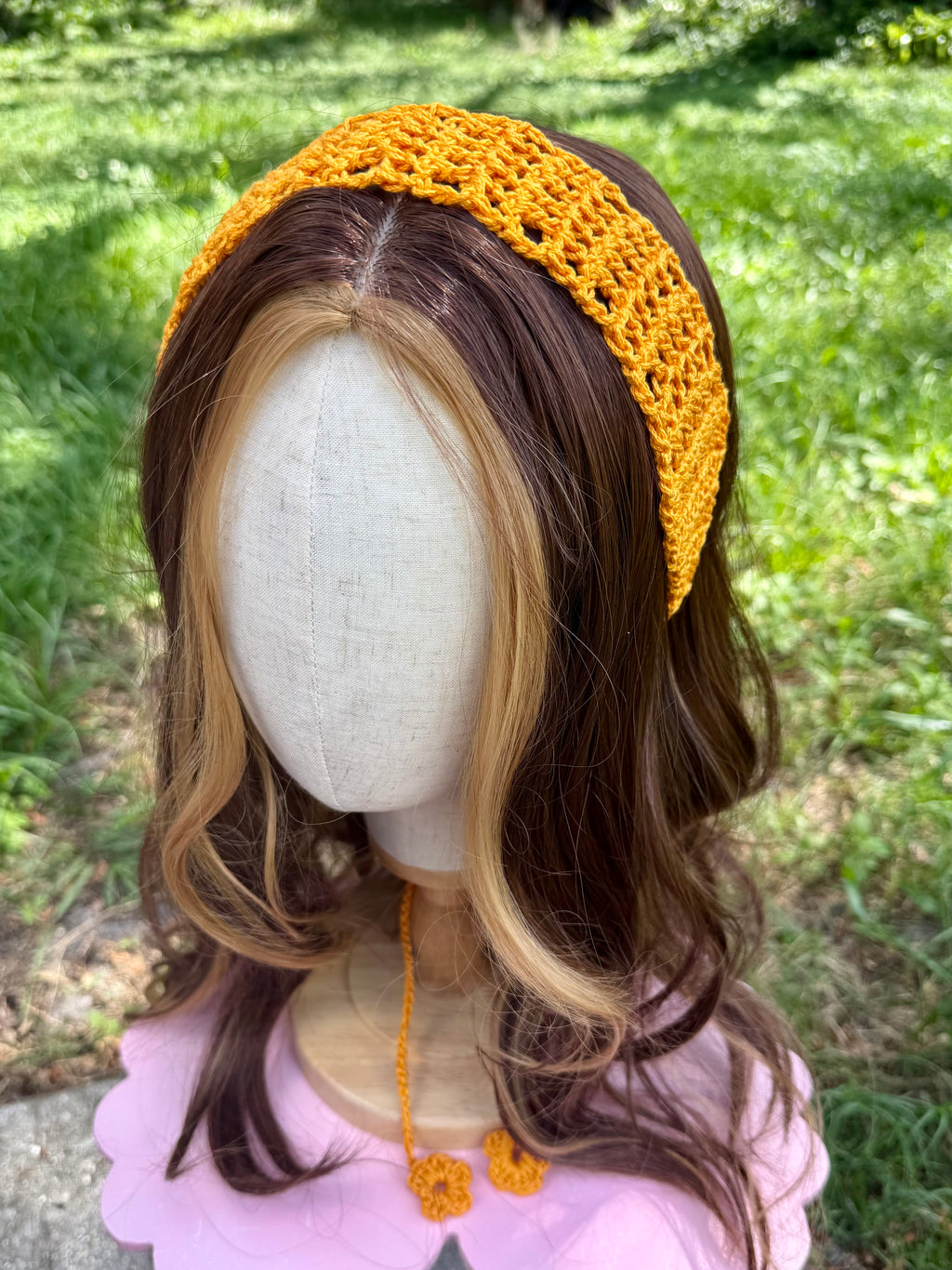 Golden Mesh Headband