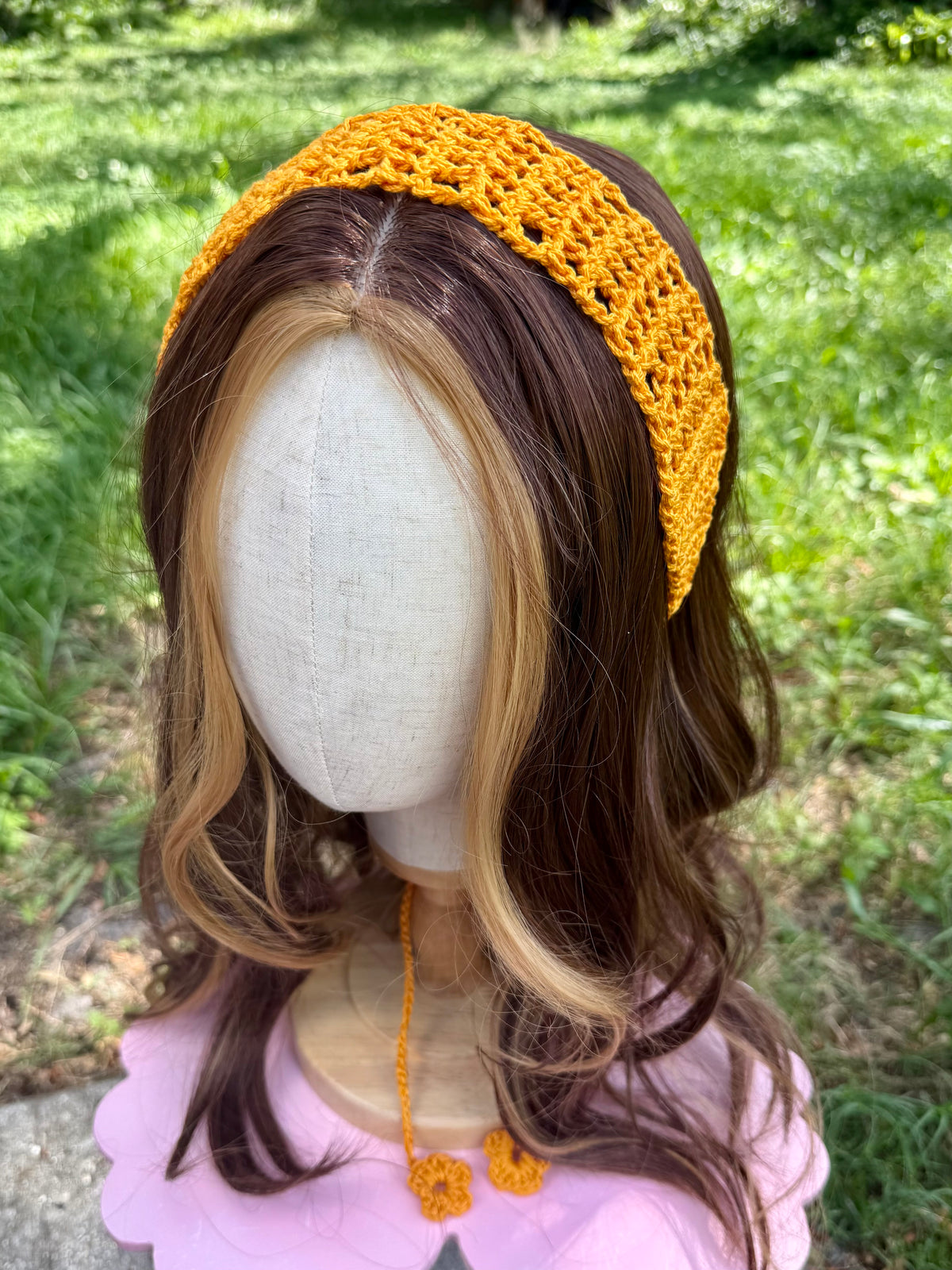 Golden Mesh Headband
