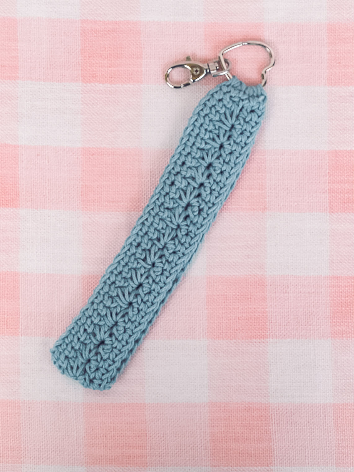 Sky Blue Wristlet