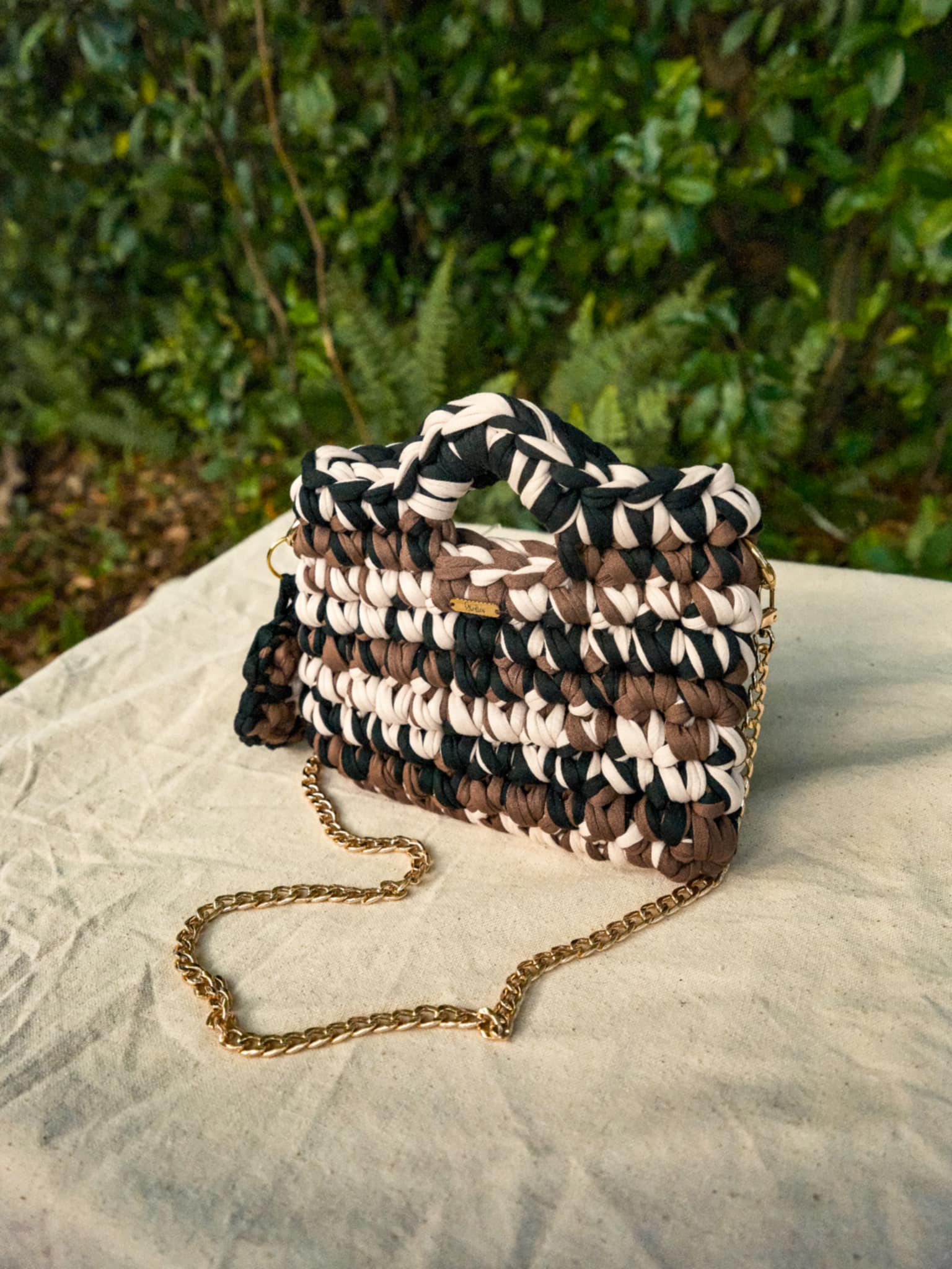 Mini Coffee Shoulder Bag