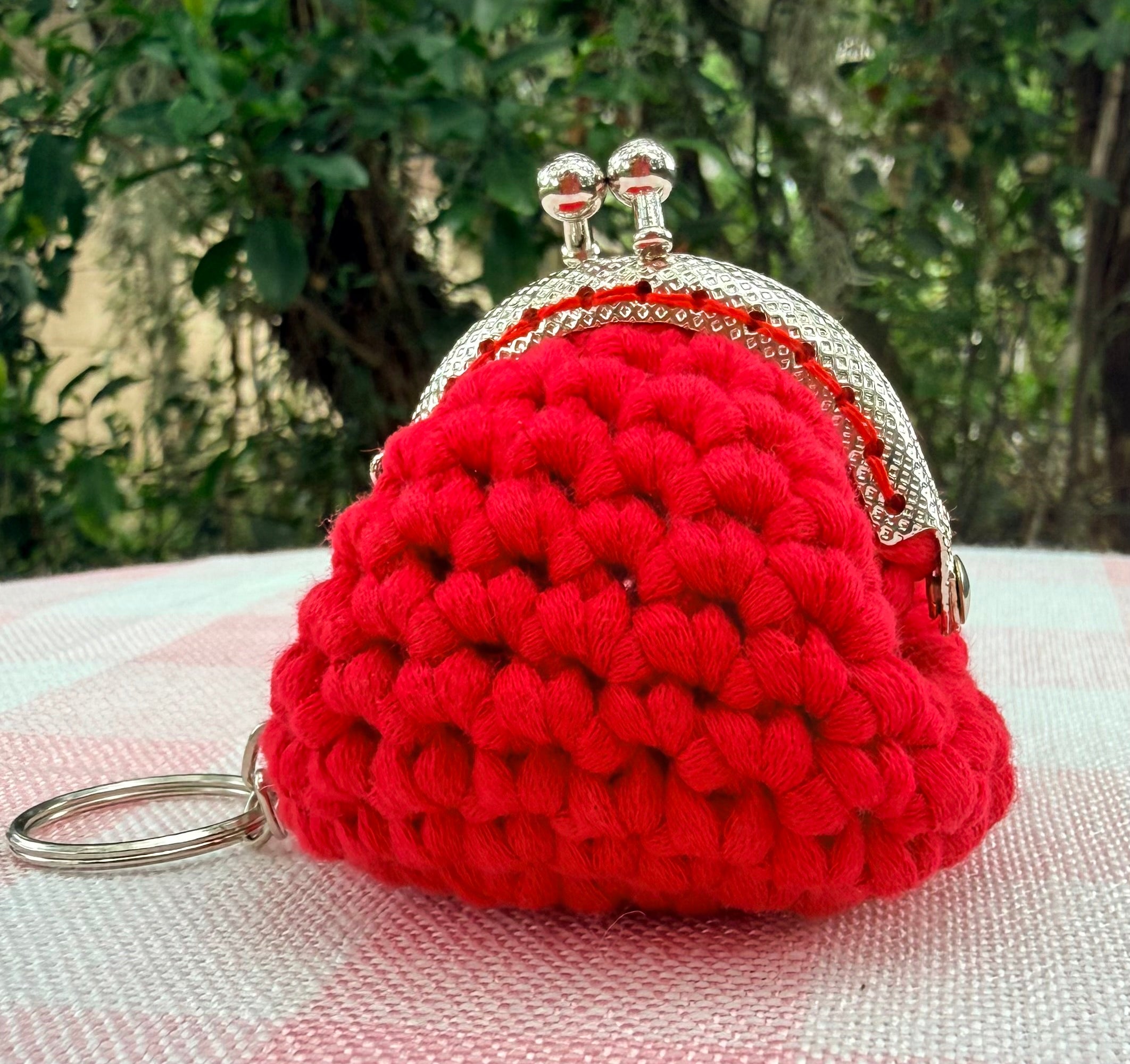 Mini Pop Coin Purse Keychain