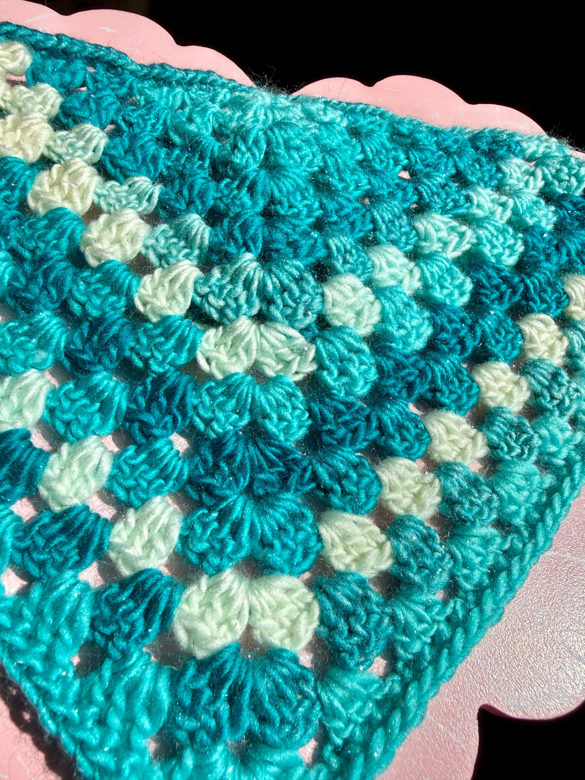 Blue Granny Bandana
