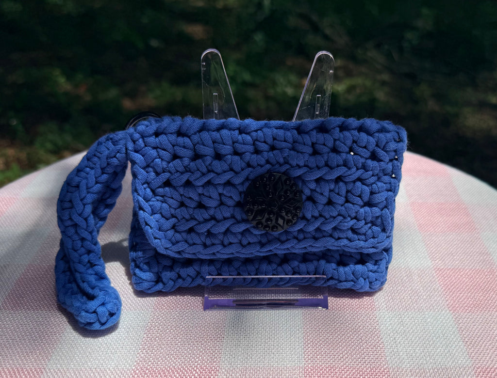 Blue Wrist Wallet