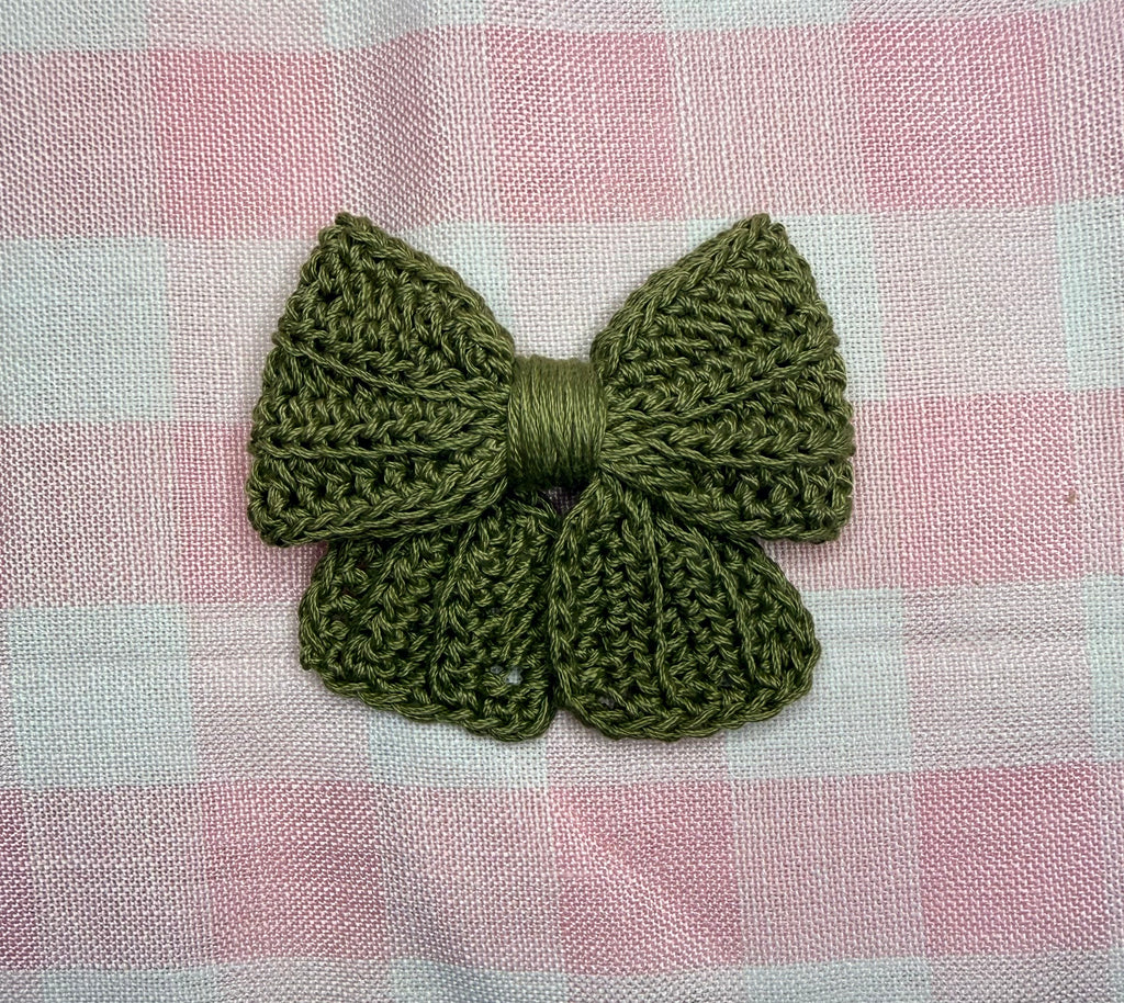 Small Green Bow