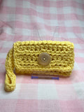 Yellow Wrist Wallet