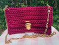 Burgundy Satchel