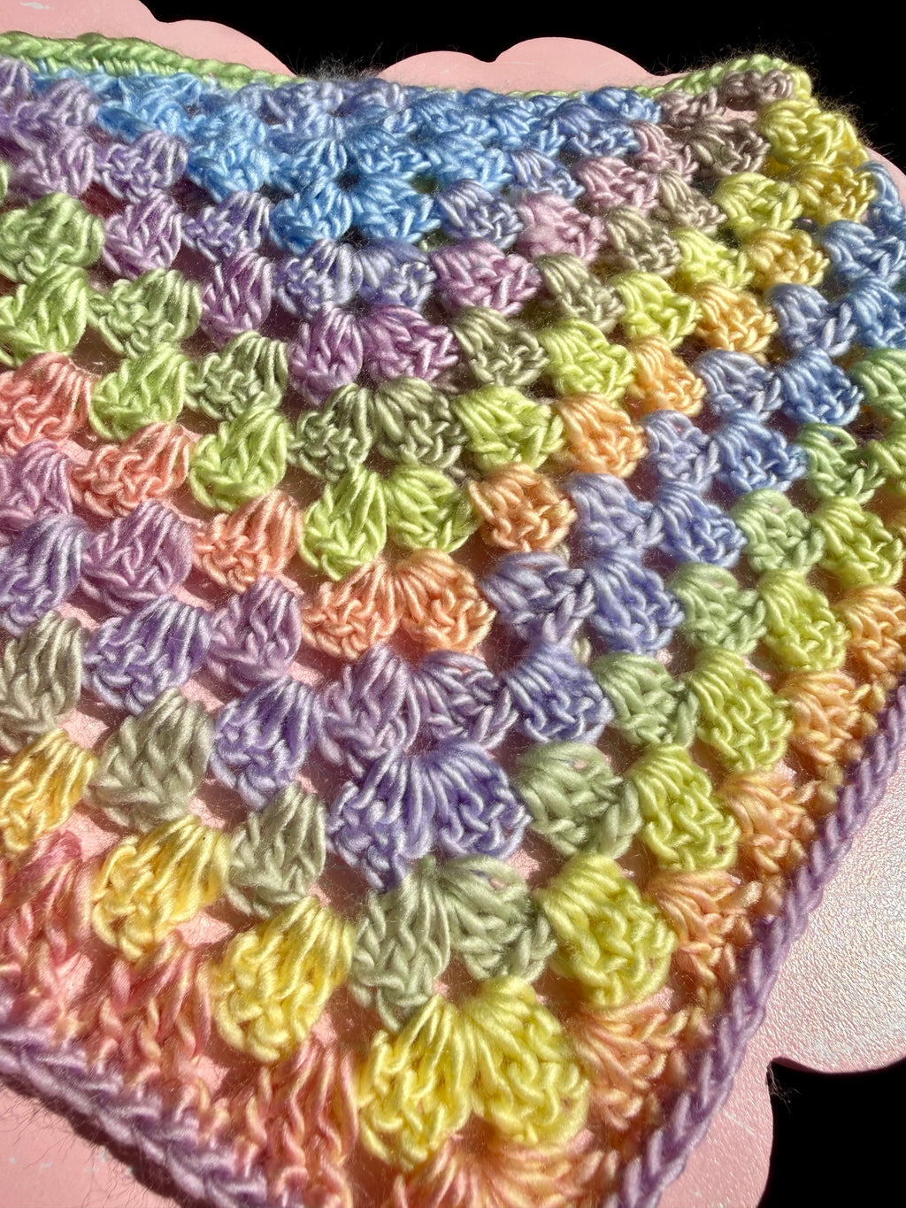 Cotton Candy Granny Bandana