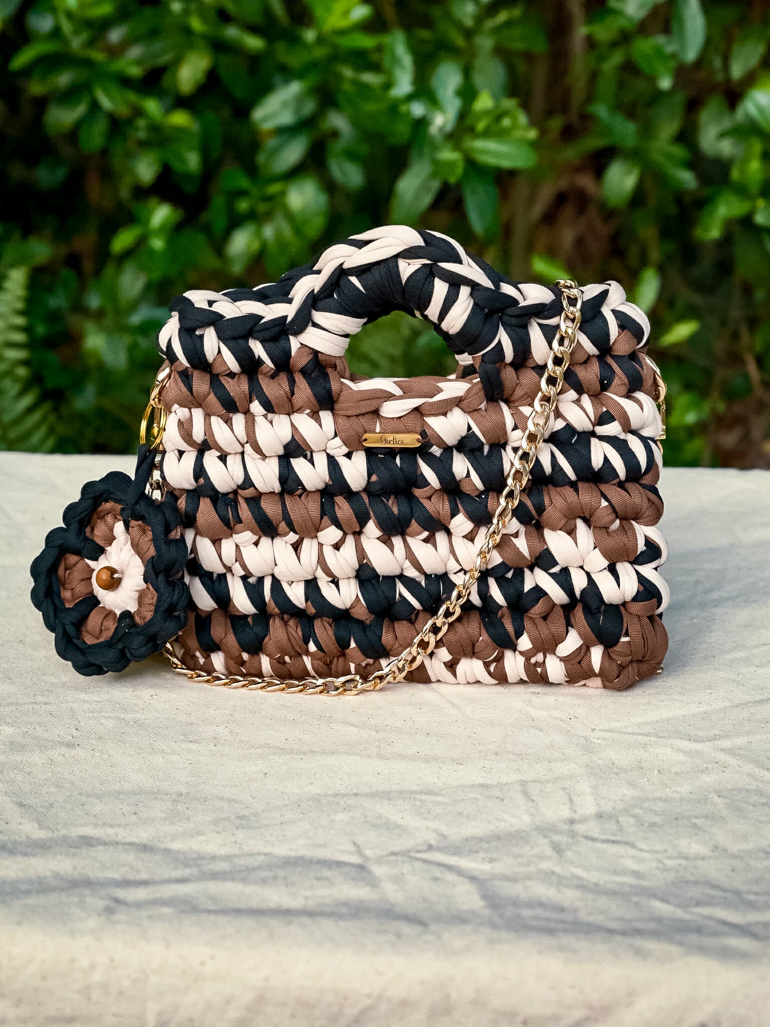 Mini Coffee Shoulder Bag