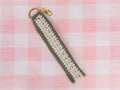 Creamy Olive Wristlet