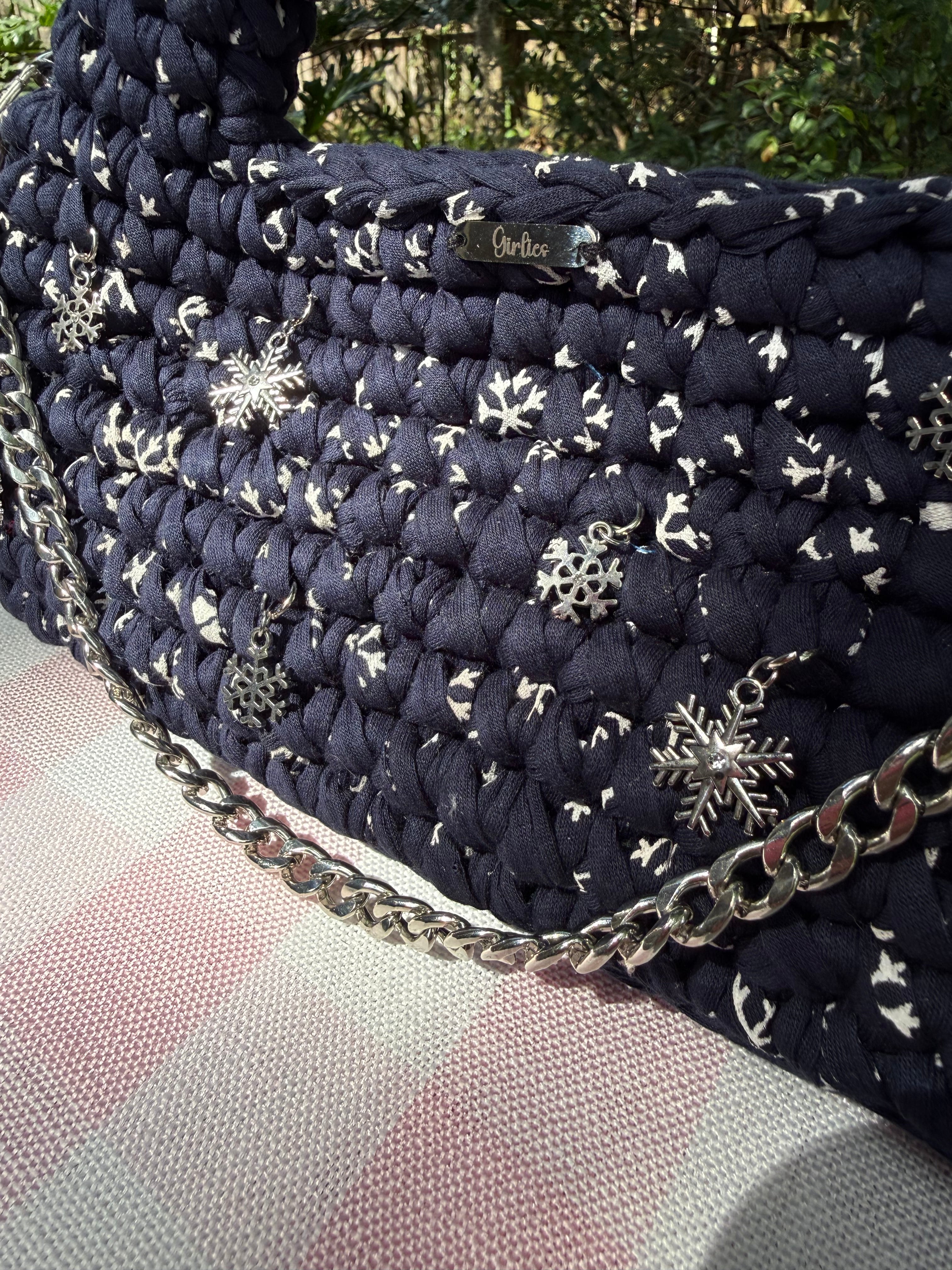 Charming Snowfall Handbag