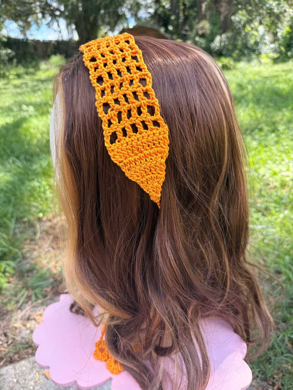 Golden Mesh Headband