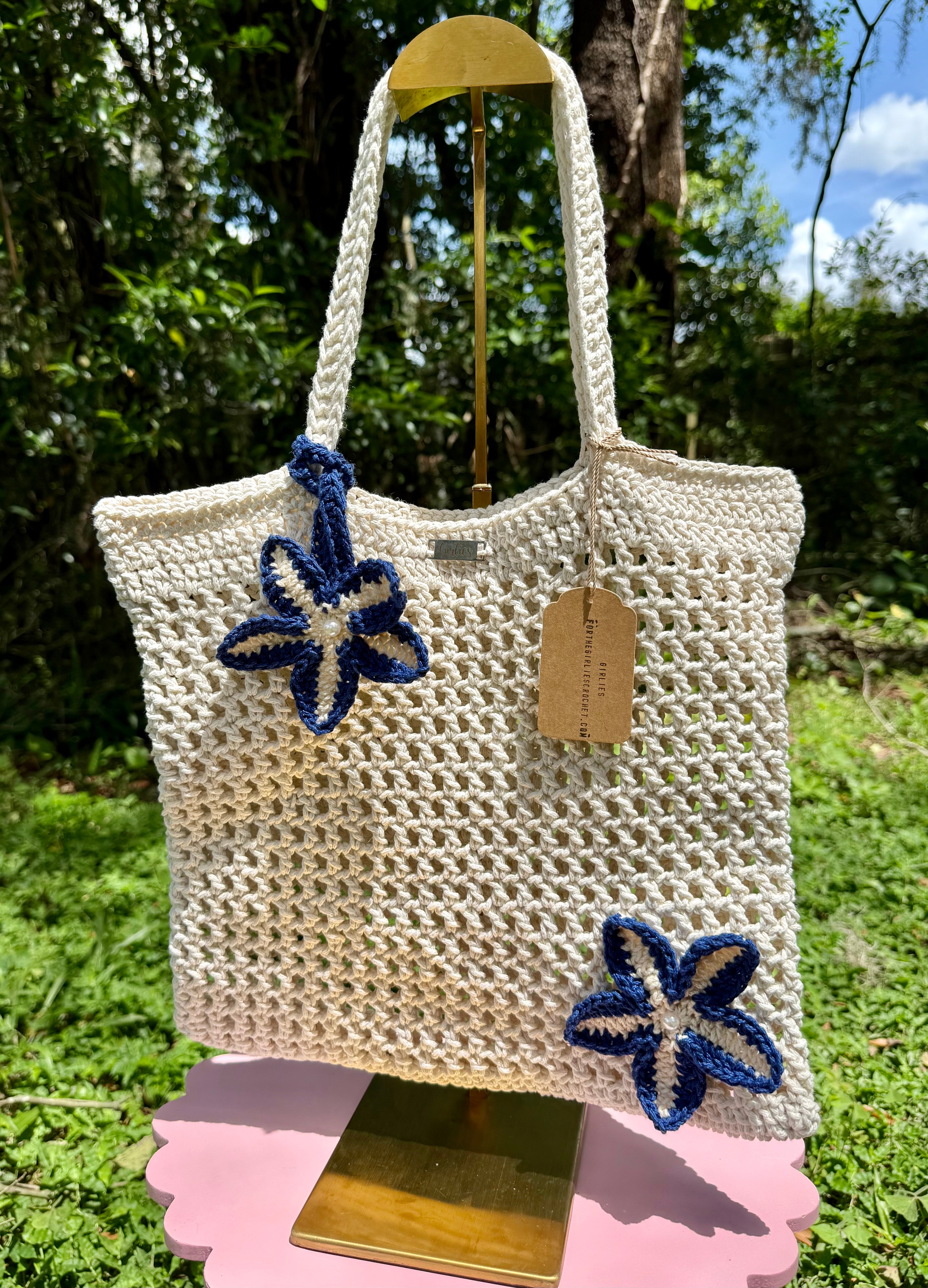 Coastal Bloom Tote