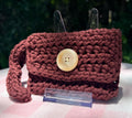 Brown Wrist Wallet
