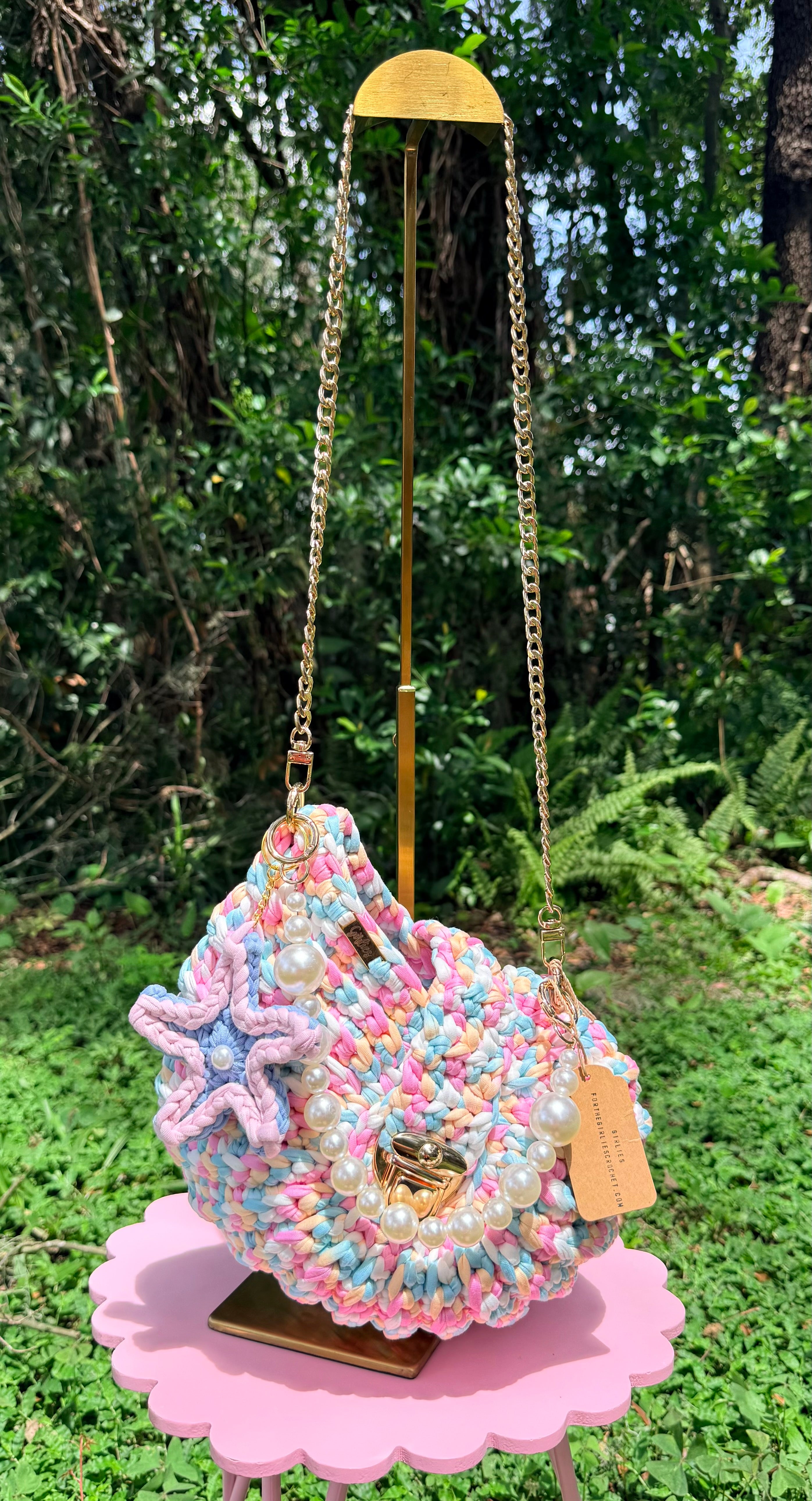 Pastel Shell Bag