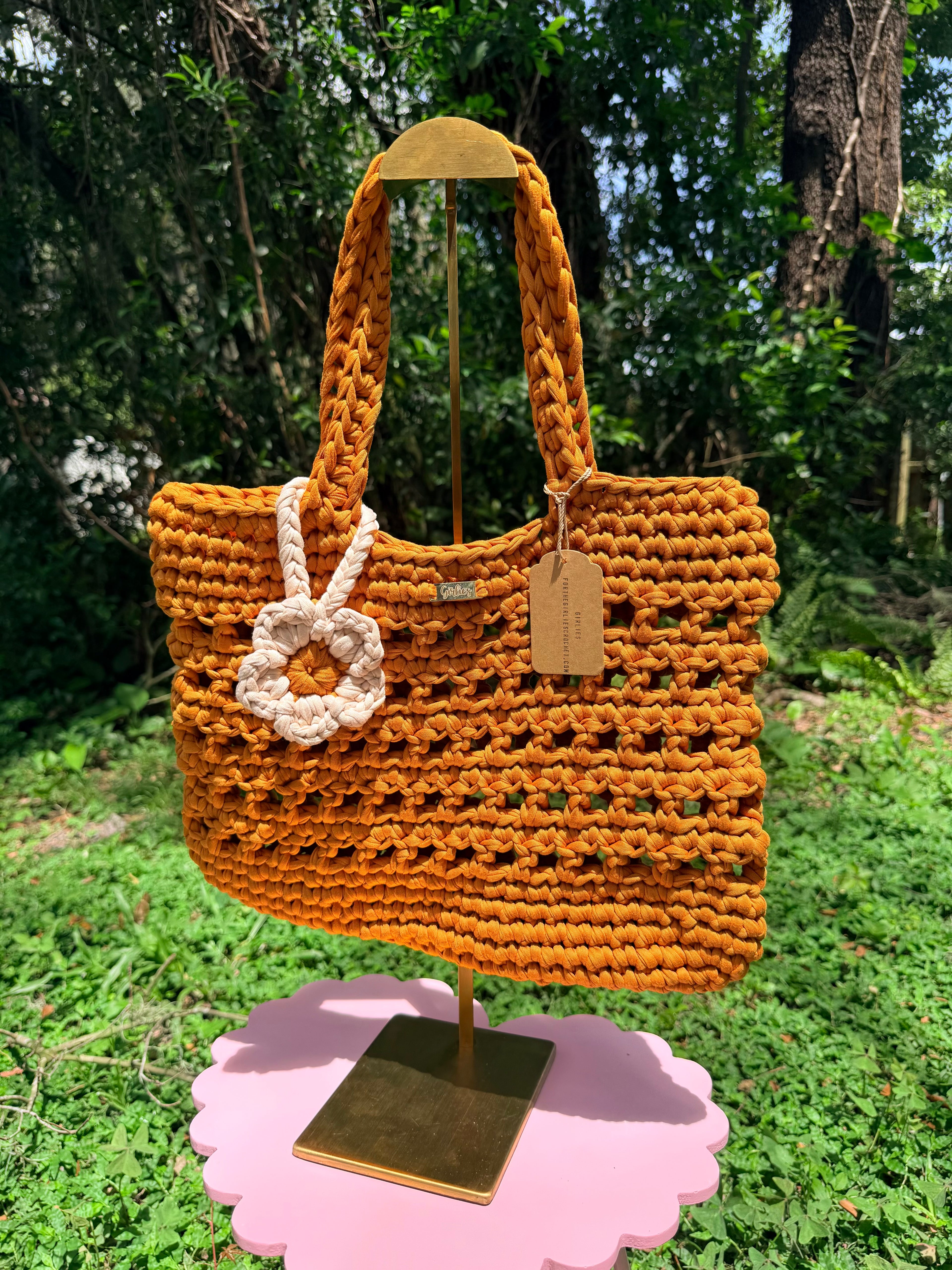 Golden Market Tote
