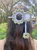 Floral Hair Bun Pin