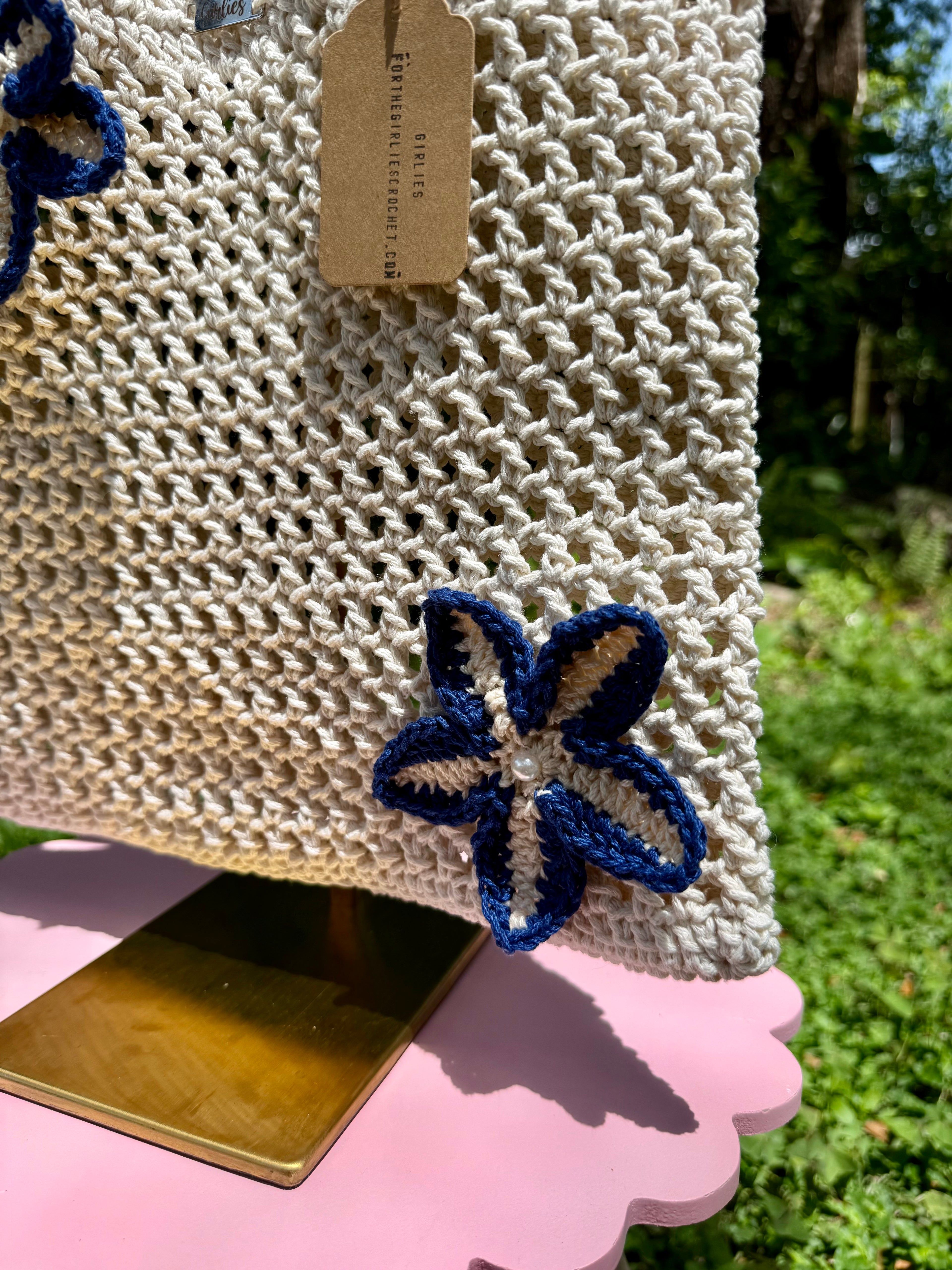 Coastal Bloom Tote
