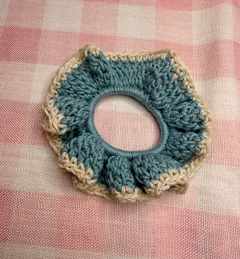 Baby Blue Scrunchie