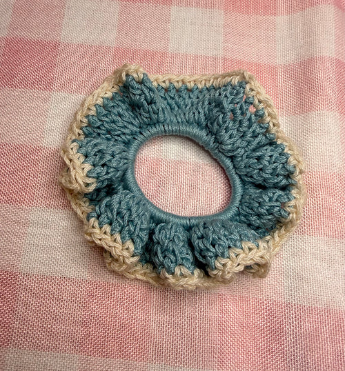 Baby Blue Scrunchie