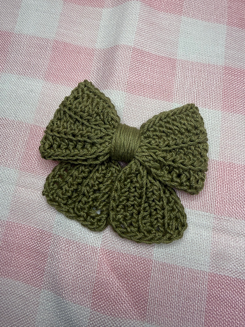 Small Green Bow