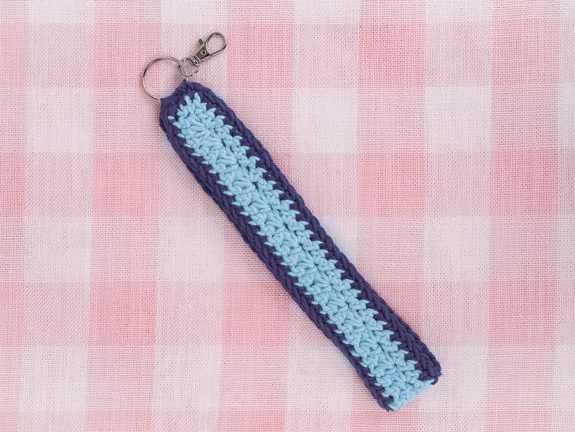 Blue Breeze Wristlet