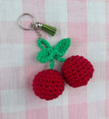 Cherries Keychain
