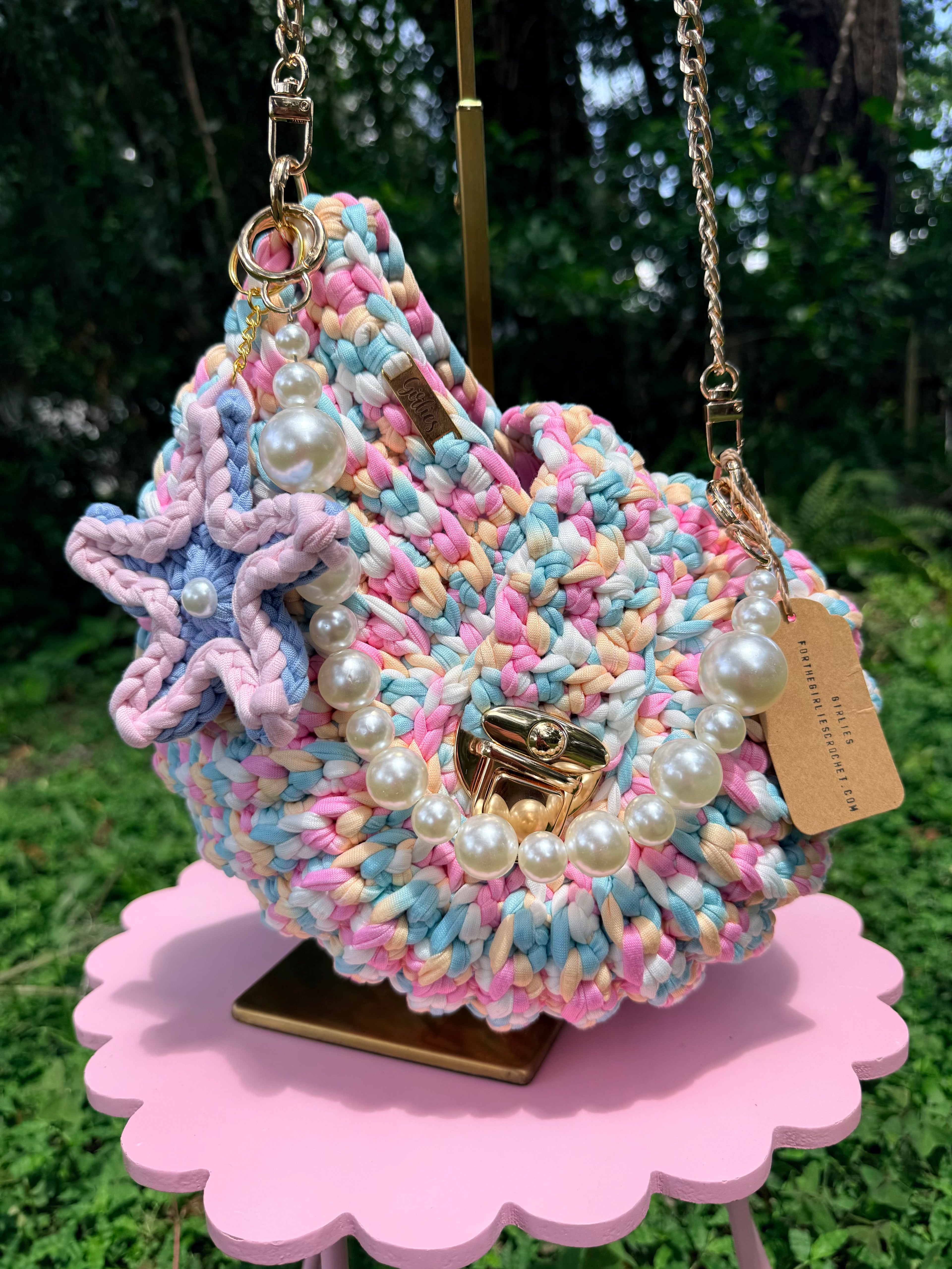 Pastel Shell Bag