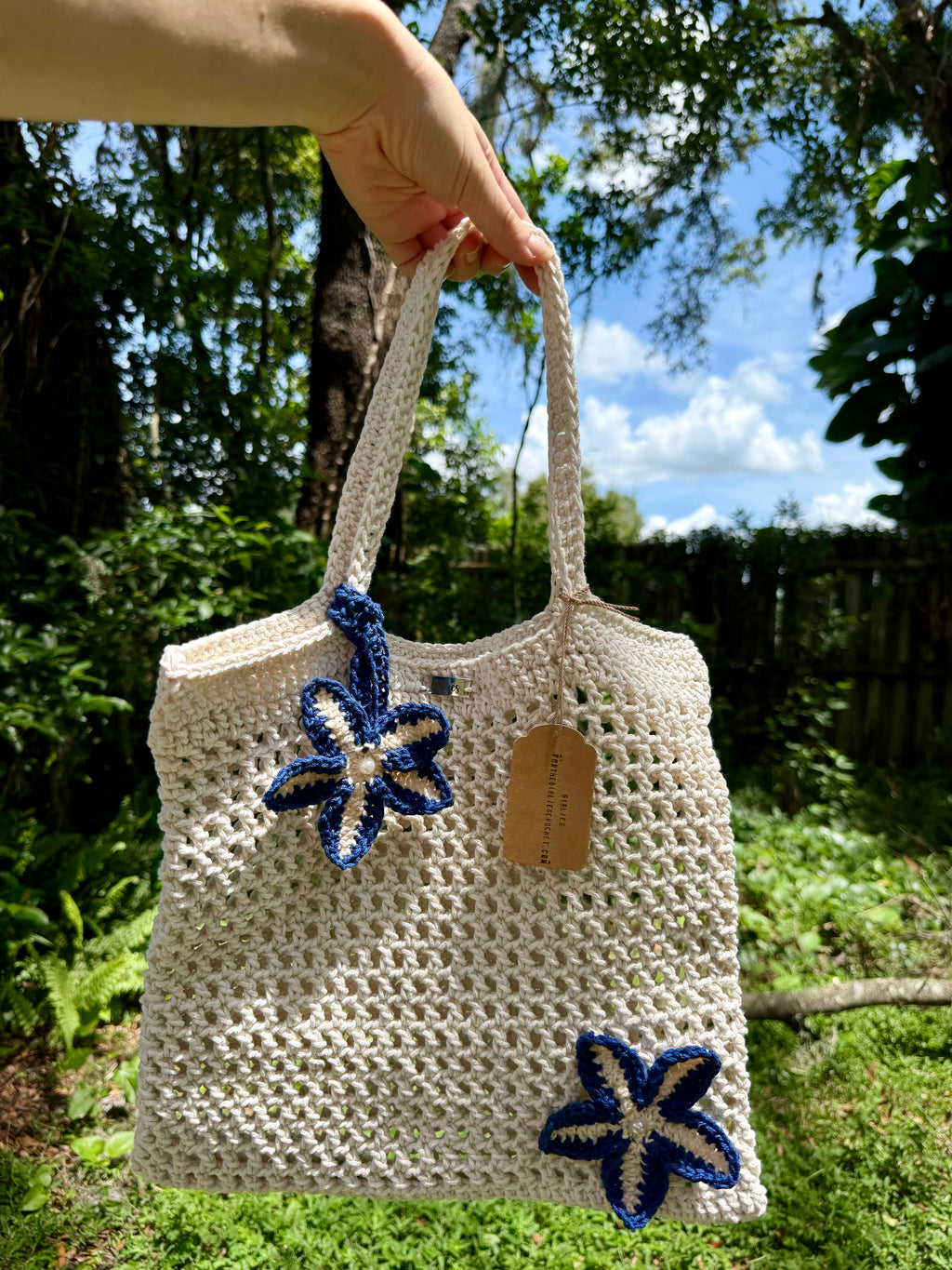 Coastal Bloom Tote