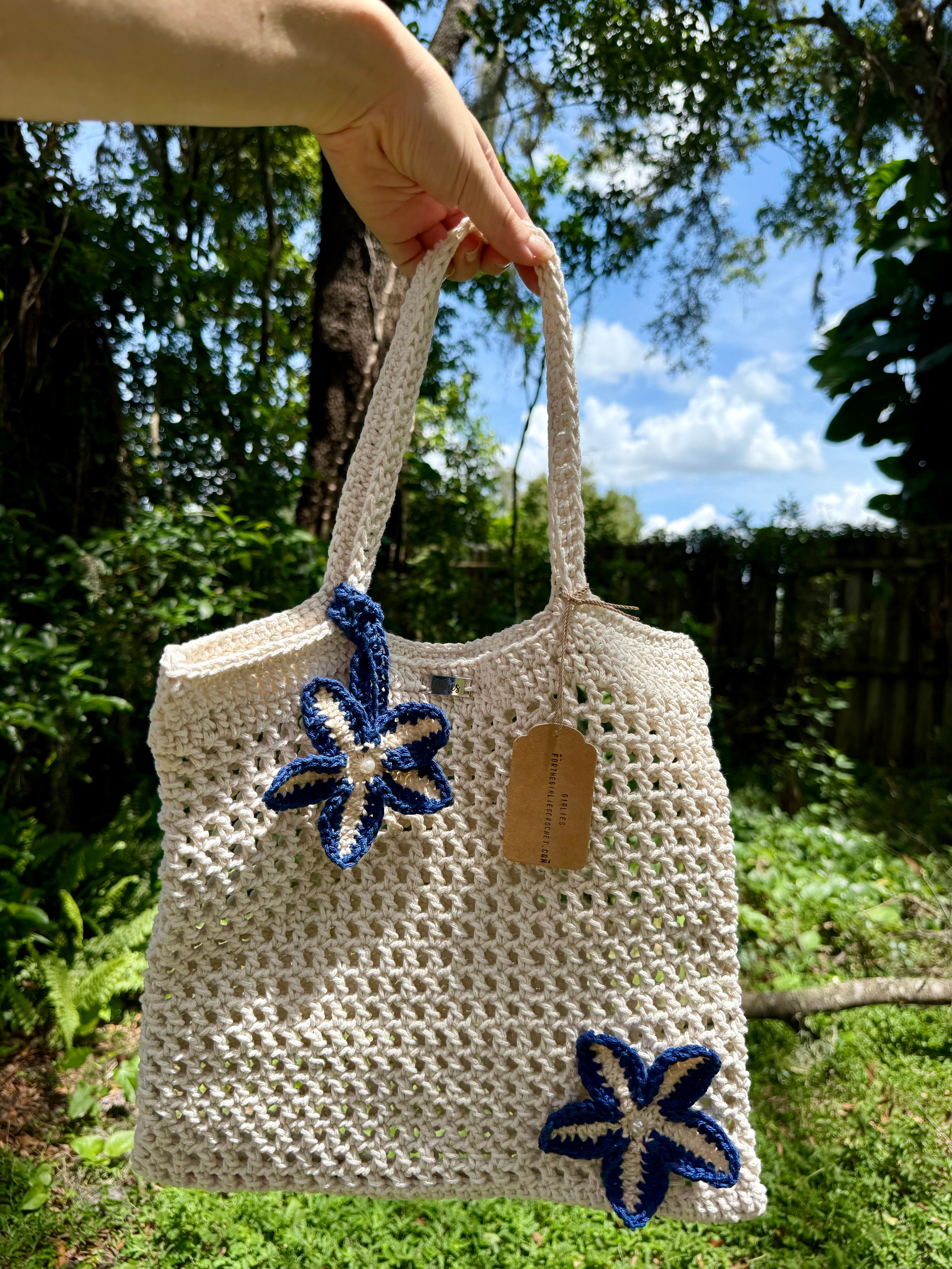 Coastal Bloom Tote
