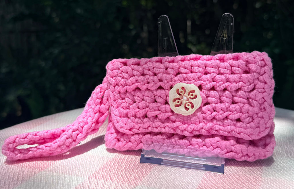 Pink Wrist Wallet