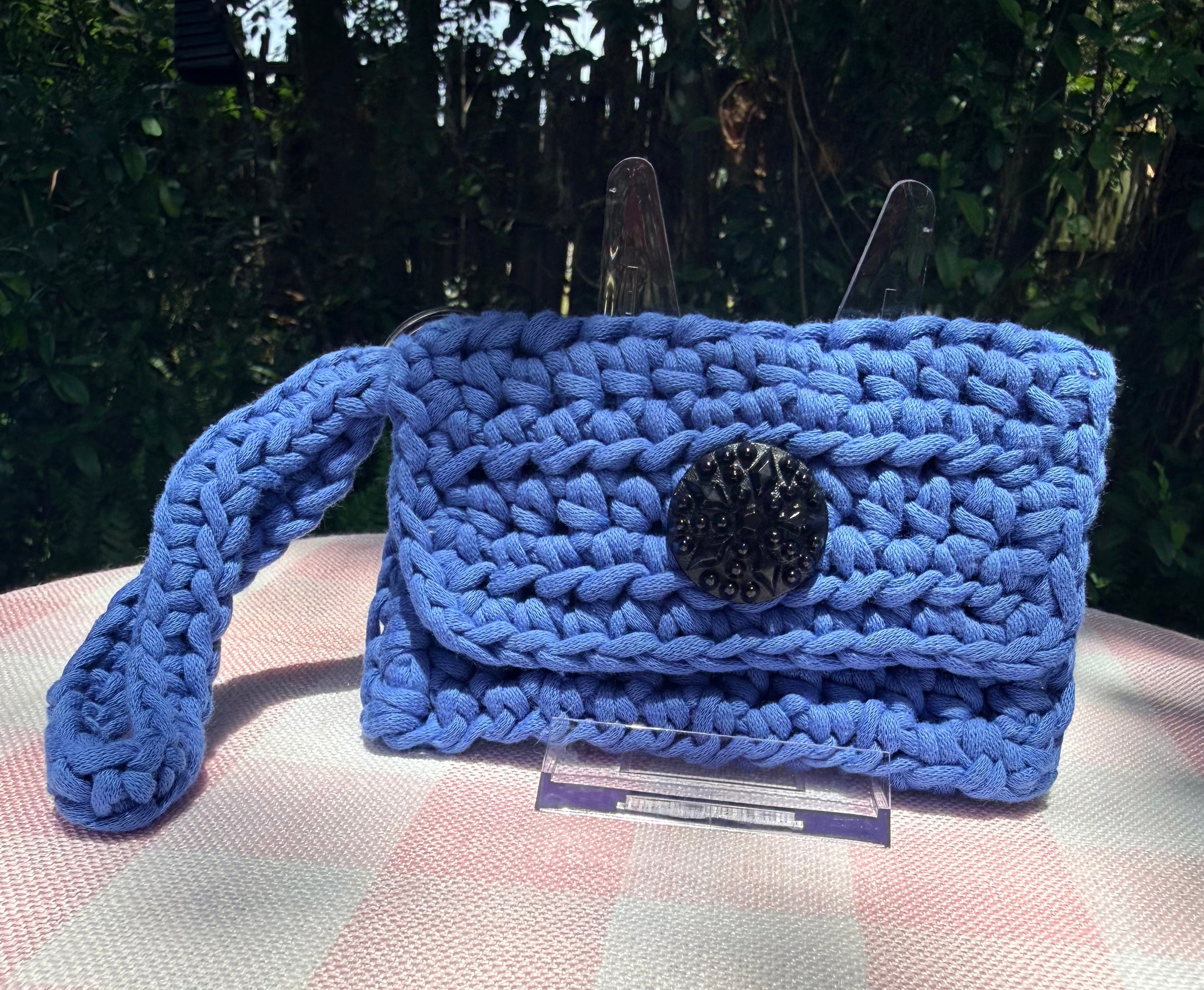 Blue Wrist Wallet