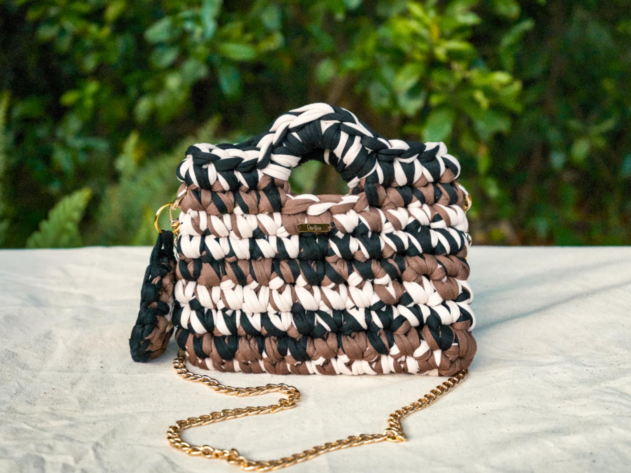 Mini Coffee Shoulder Bag