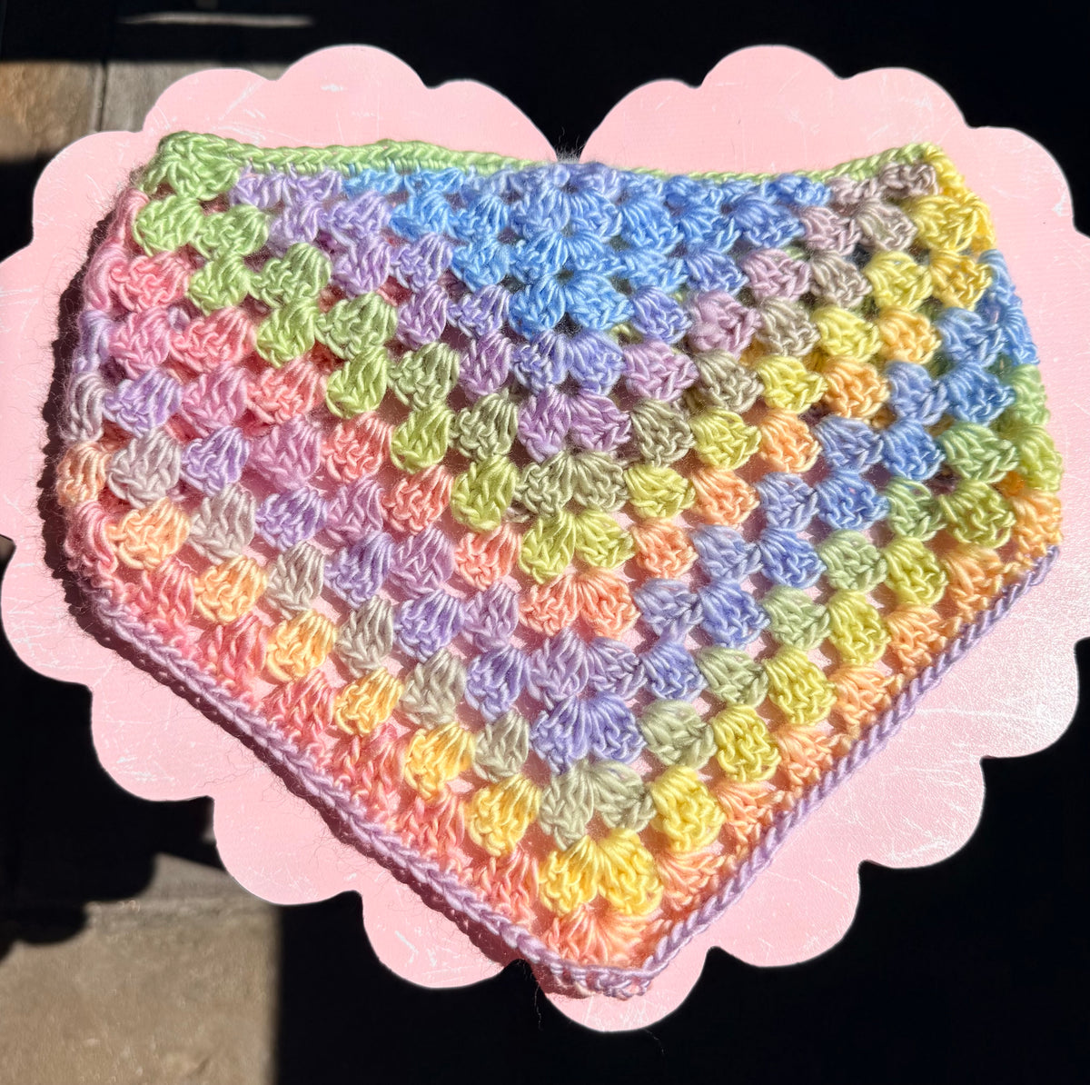Cotton Candy Granny Bandana