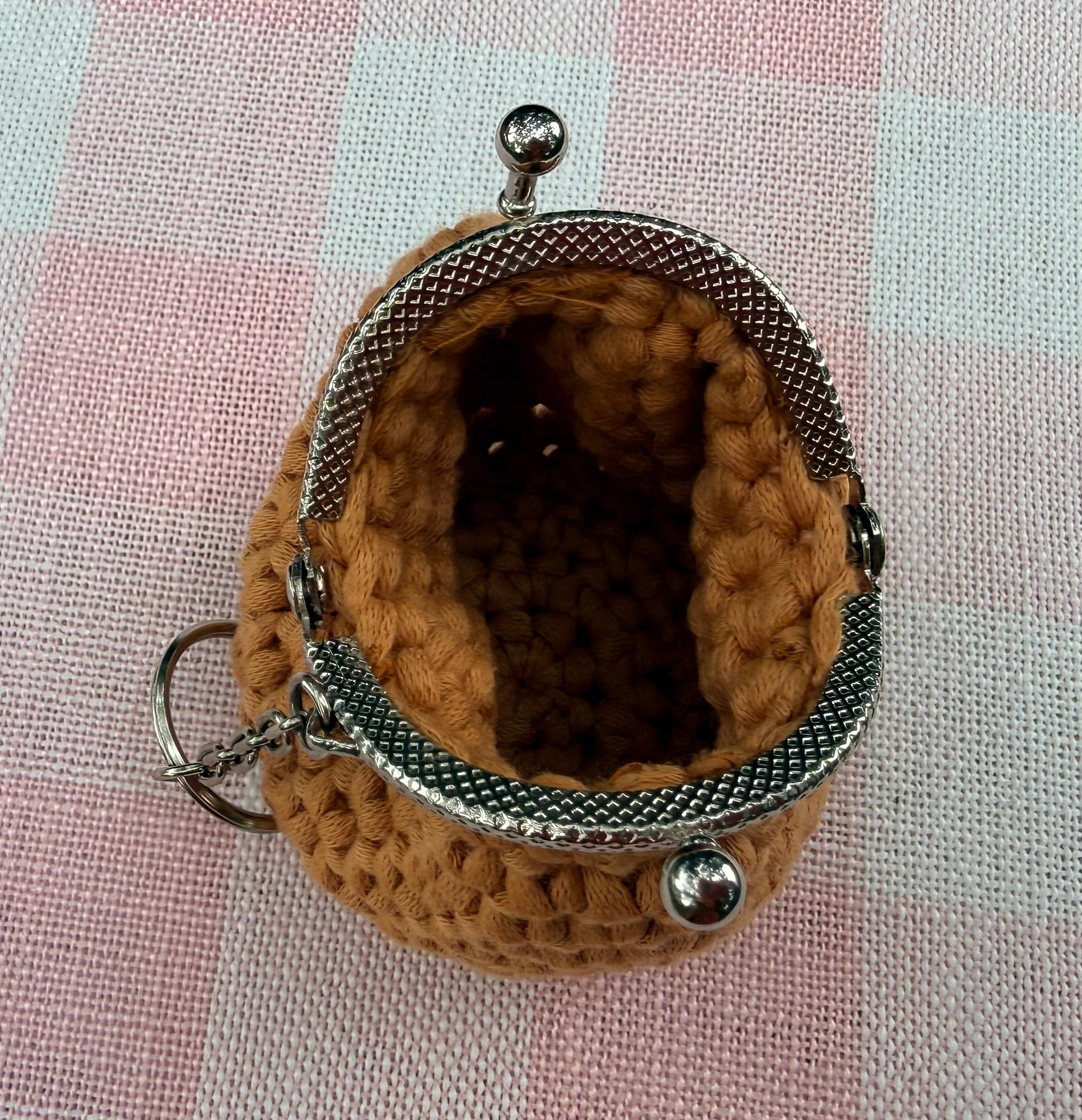 Mini Pop Coin Purse Keychain