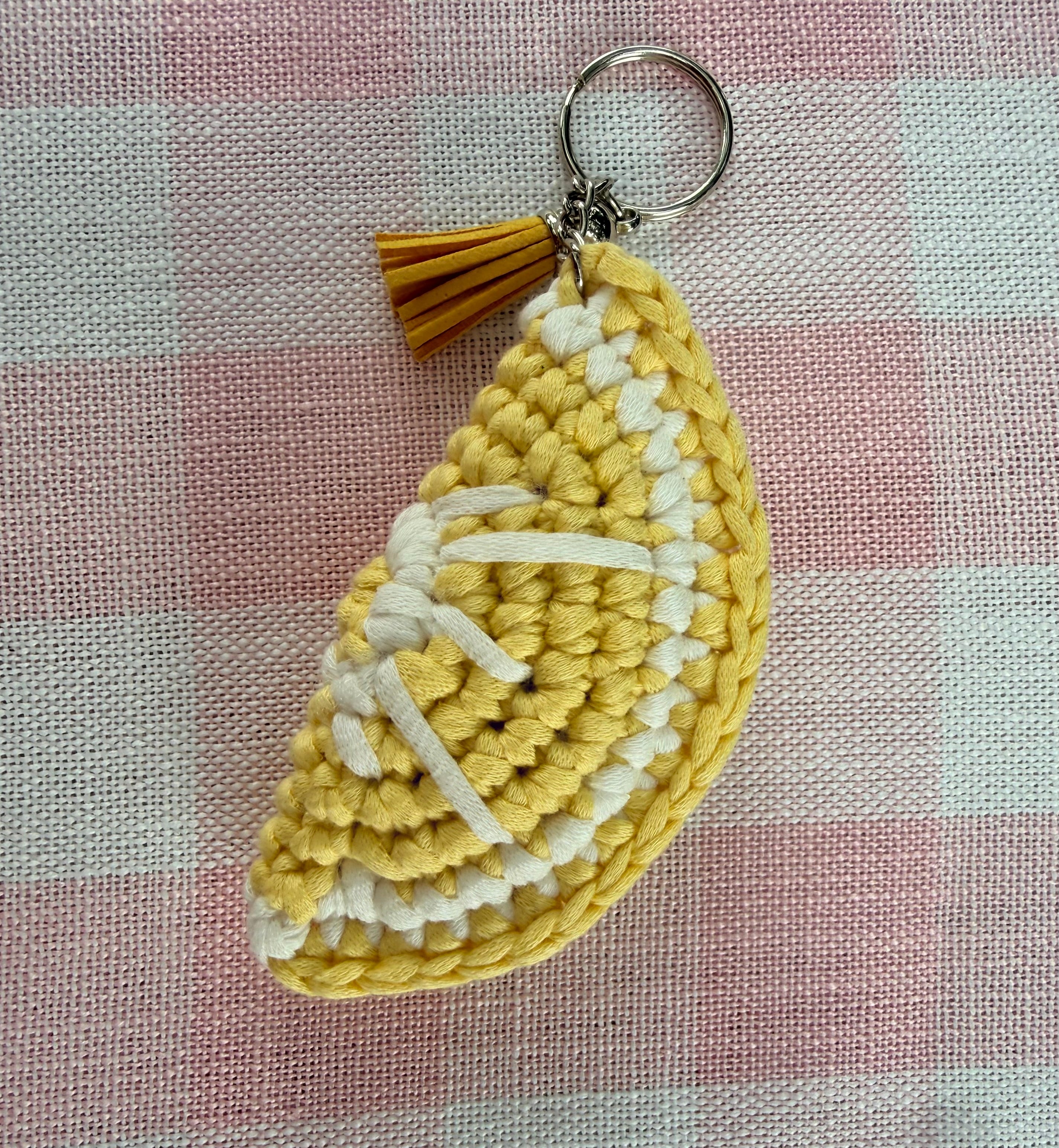 Lemon Slice Keychain
