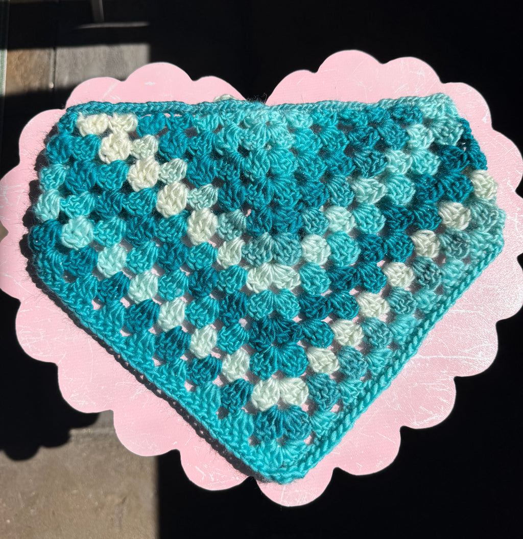Blue Granny Bandana