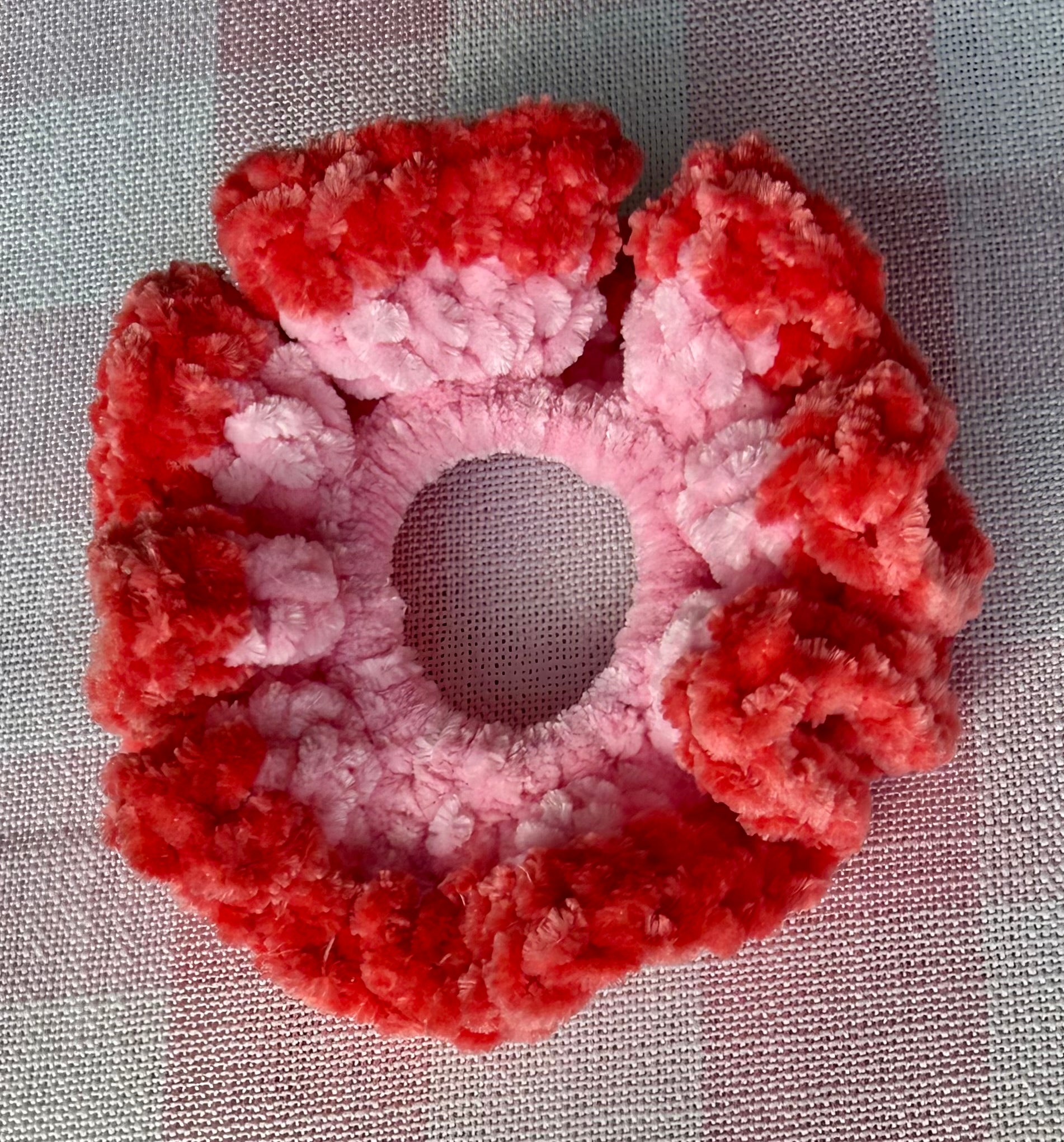 Multicolor Fluffy Scrunchie