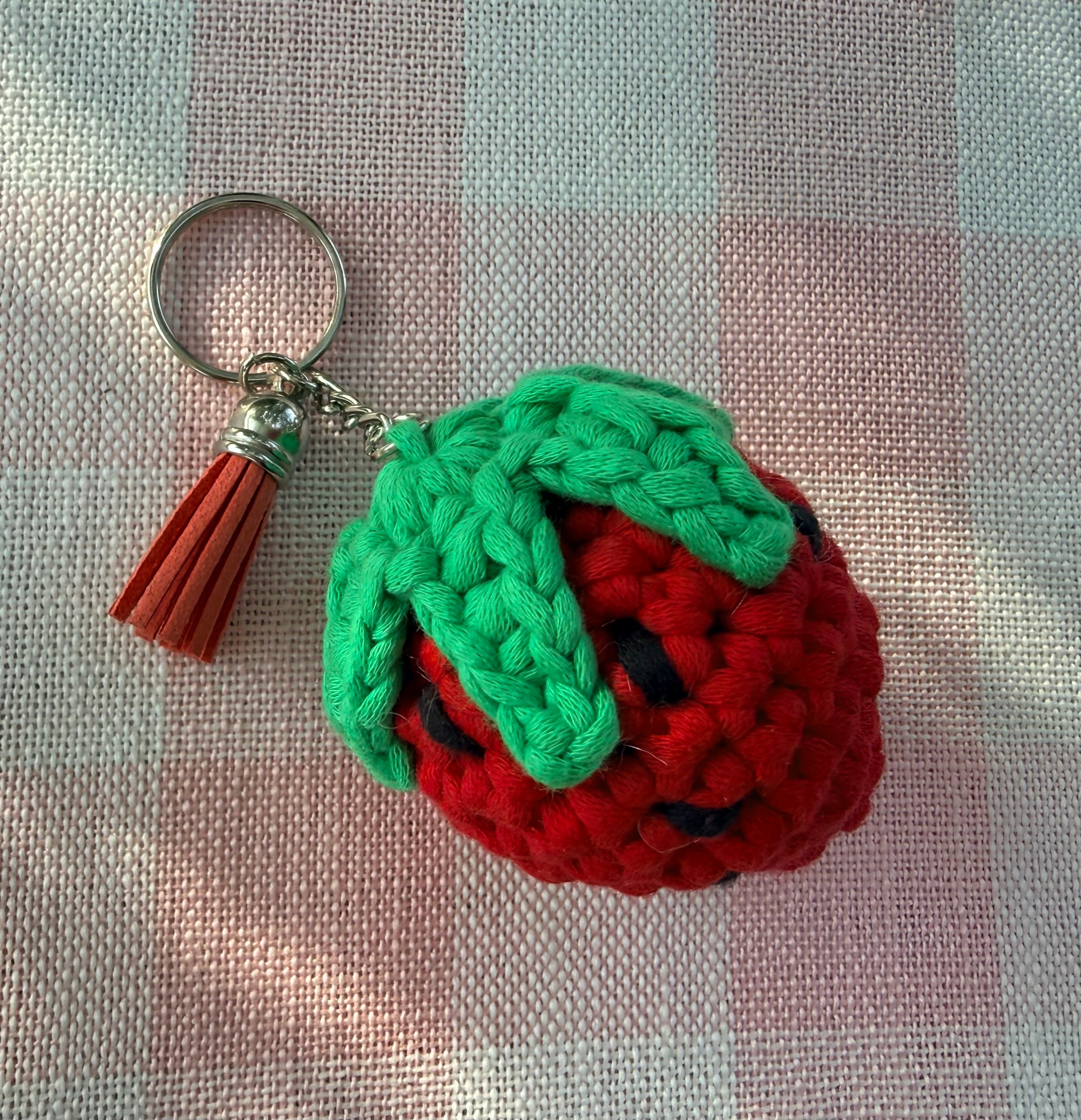 Strawberry Keychain