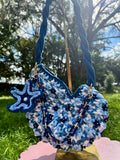 Blue Shell Bag