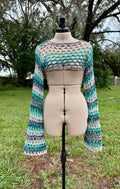 Teal Princess Shrug