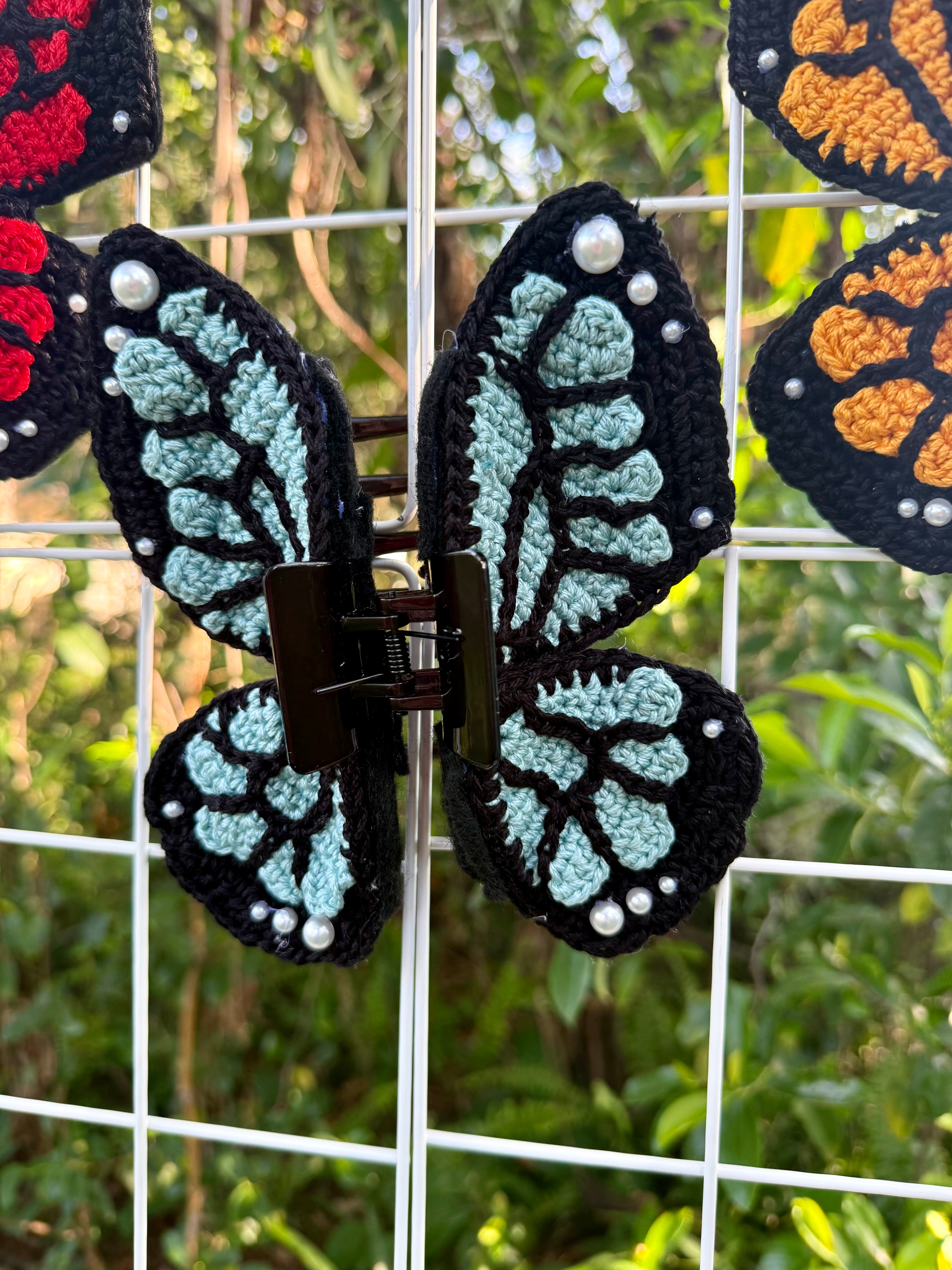 Butterfly Hair Claw Clip