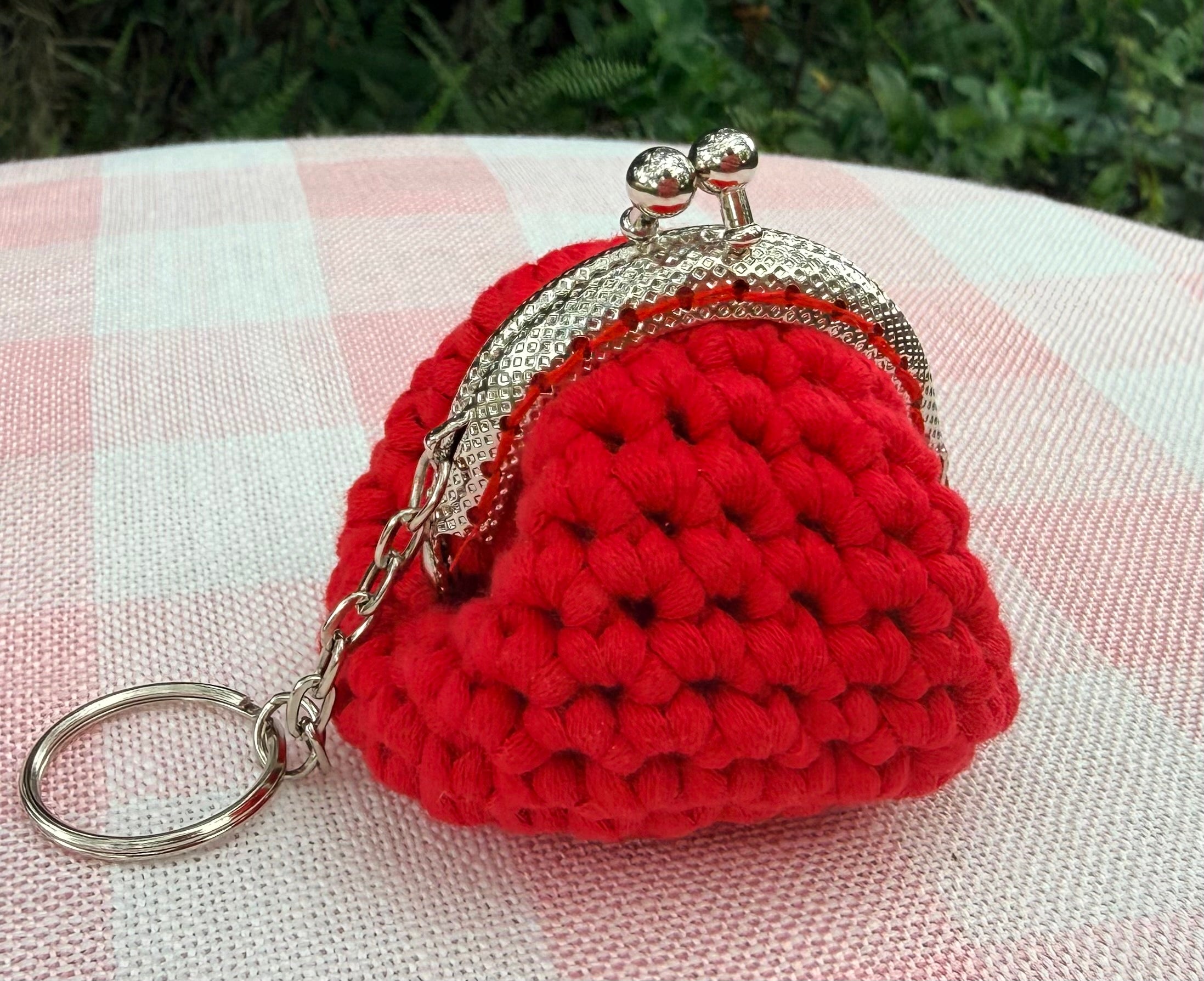 Mini Pop Coin Purse Keychain