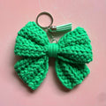 Green Bow Keychain