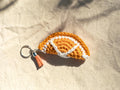 Orange Slice Keychain